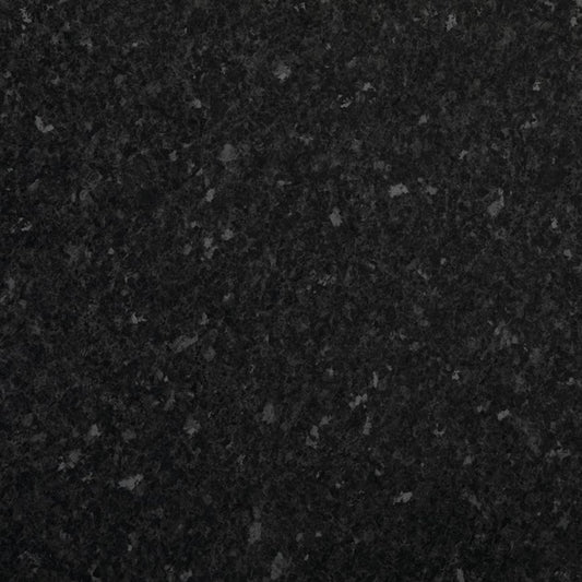 1.4m x 38mm Black Granite Effect Laminate Worktop Edging Strip