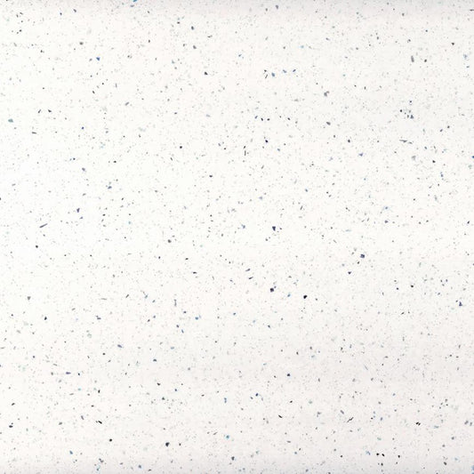 1.4m x 38mm White Mirror Chip Laminate Worktop Edging Strip