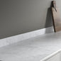 3m x 12mm Pacific Grey Marble Effect Compact Laminate Upstand