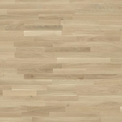 3m x 27mm Unfinished Square Edge Oak Block Solid Wood Worktop