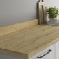 3m x 19mm Warm Oak Effect Laminate Upstand