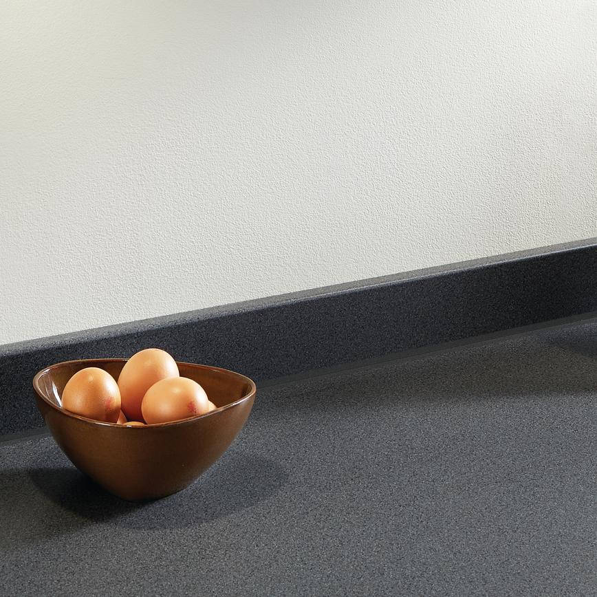 3m x 19mm Charcoal Laminate Upstand